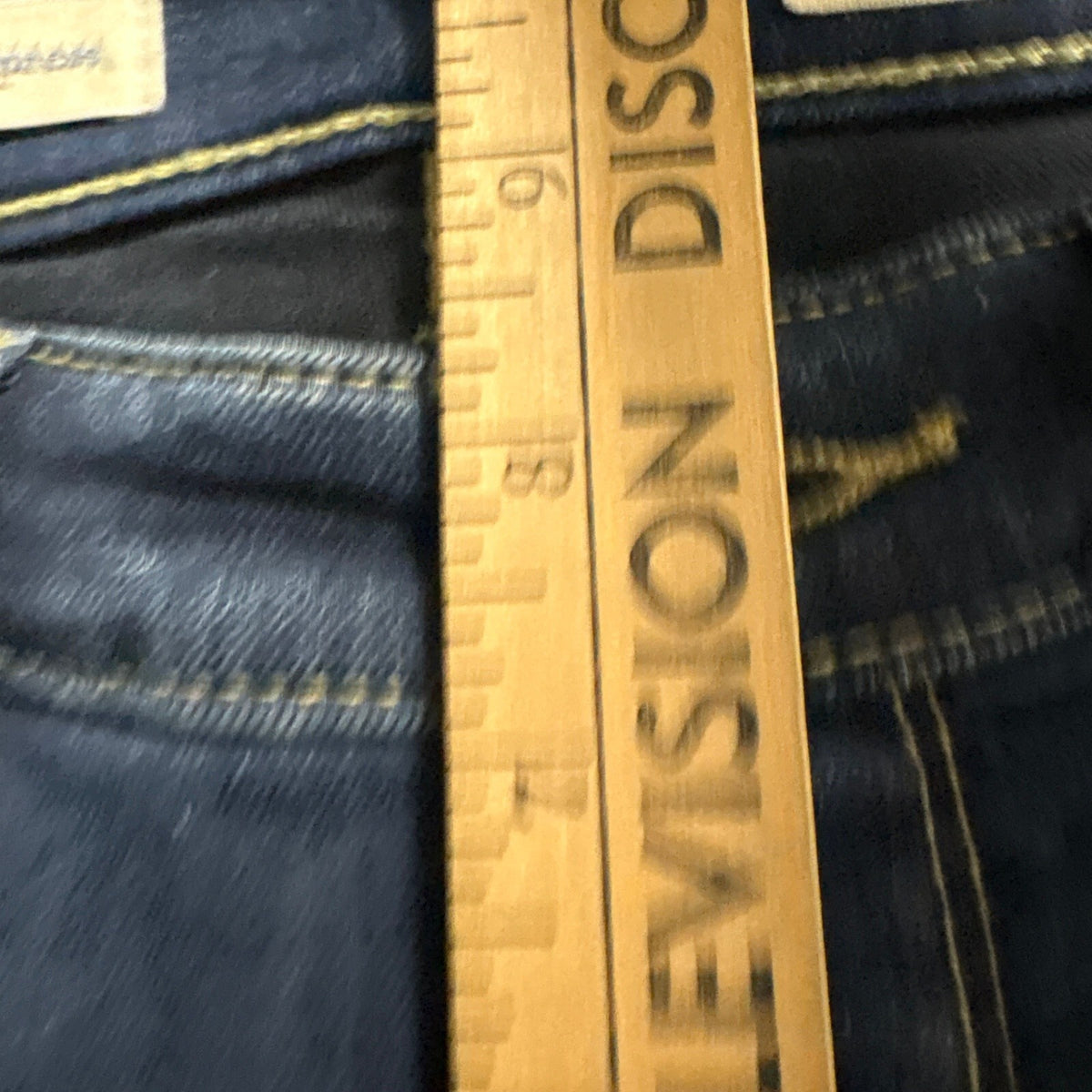 Pilcro and the Letterpress Serif Skinny Jeans Womens Size 27 Dark Wash Stretch