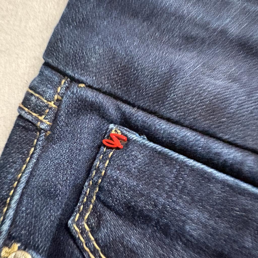 Seven7 Tummyless High Rise Skinny Jeans Womens 10 Dark Wash Blue Denim Stretch