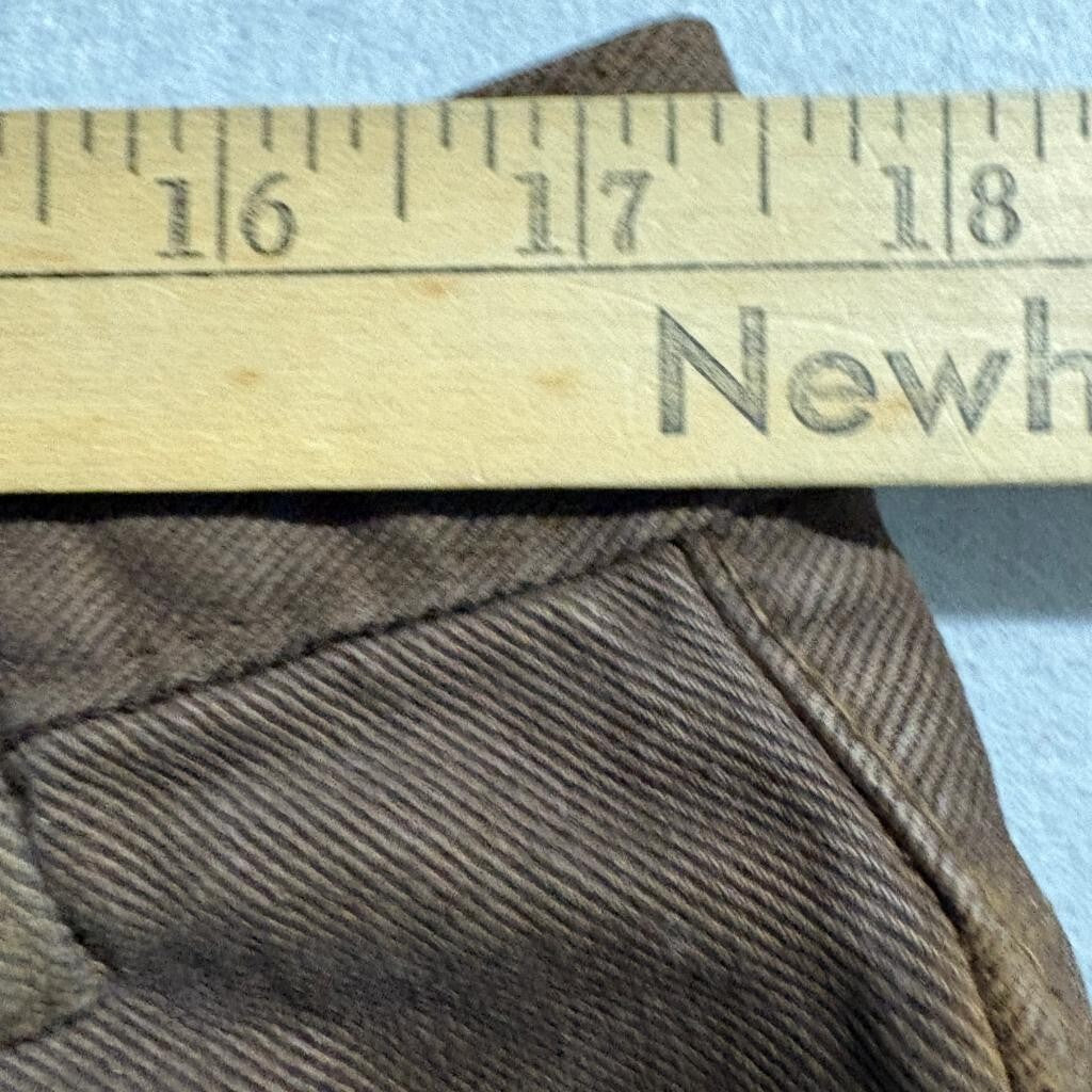 Roglins Vintage 90s Brown Denim Jeans Womens Size 36M High Rise Straight Leg