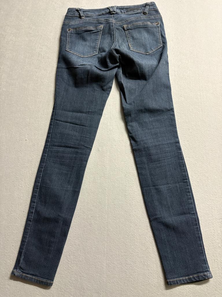 Wit & Wisdom Skinny Jeans Womens Size 0 Dark Wash Stretch Blue Denim