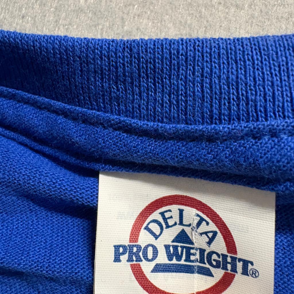 Los Angeles Rams Welcome Back T-Shirt Mens 2XL Blue Delta Pro Weight Est 1946