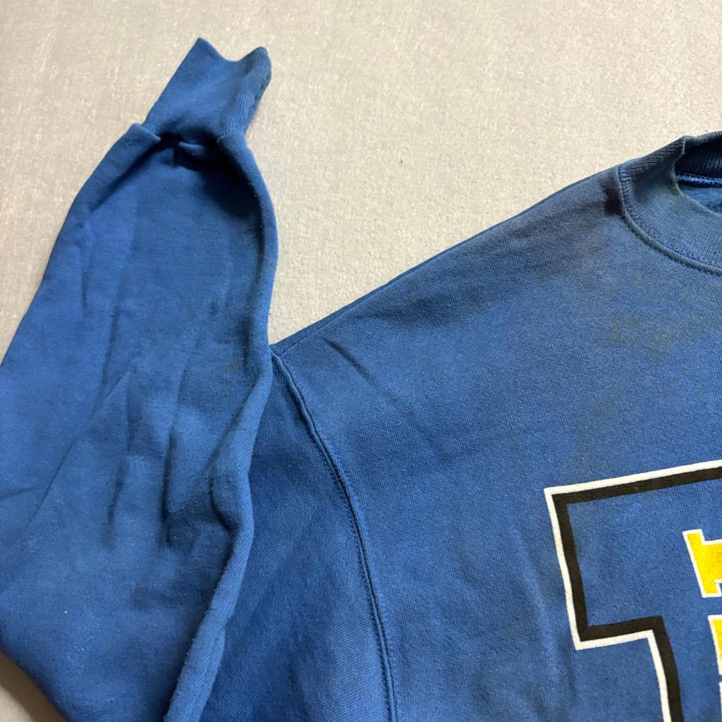Vintage Los Angeles Rams Hanes Sweatshirt Mens XL Blue Crewneck NFL USA Made