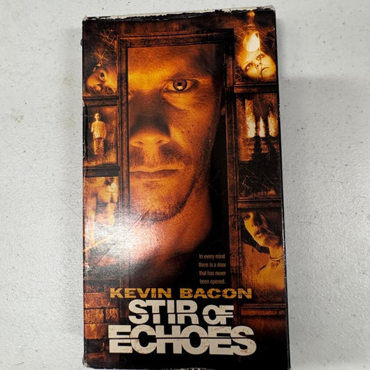 Stir of Echoes VHS 1999 Kevin Bacon Horror Thriller Movie Artisan Entertainment