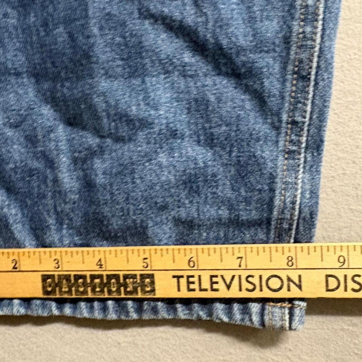 Level 99 Wide Leg Jeans Womens Size 28 Blue Denim High Rise Relaxed Fit