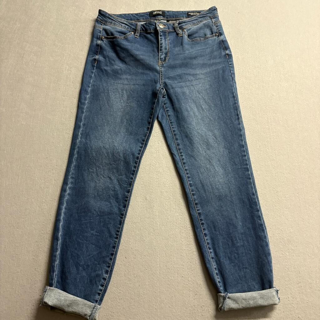 Buffalo David Bitton Avalon Jeans Womens 10/30 Mid Rise Soft Stretch Skinny