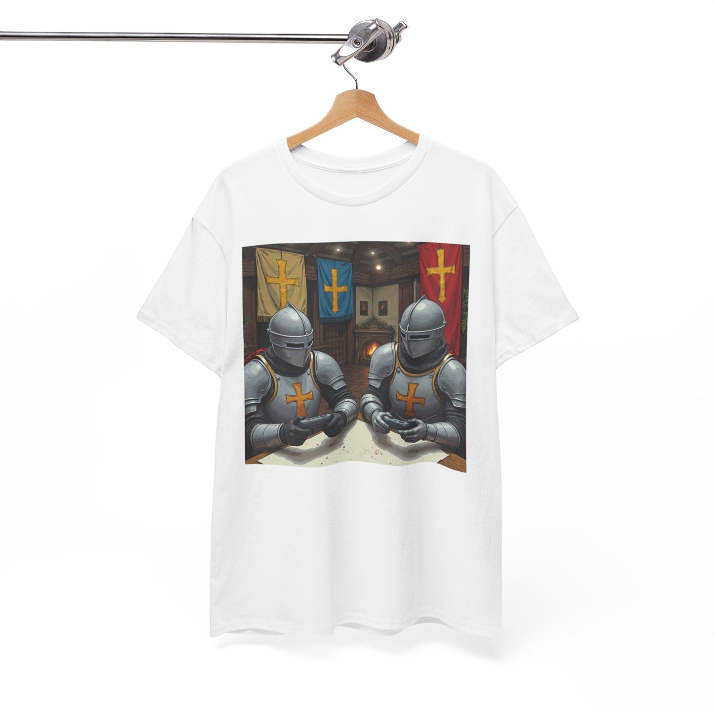 Knights Game Controllers Unisex Heavy Cotton Tee