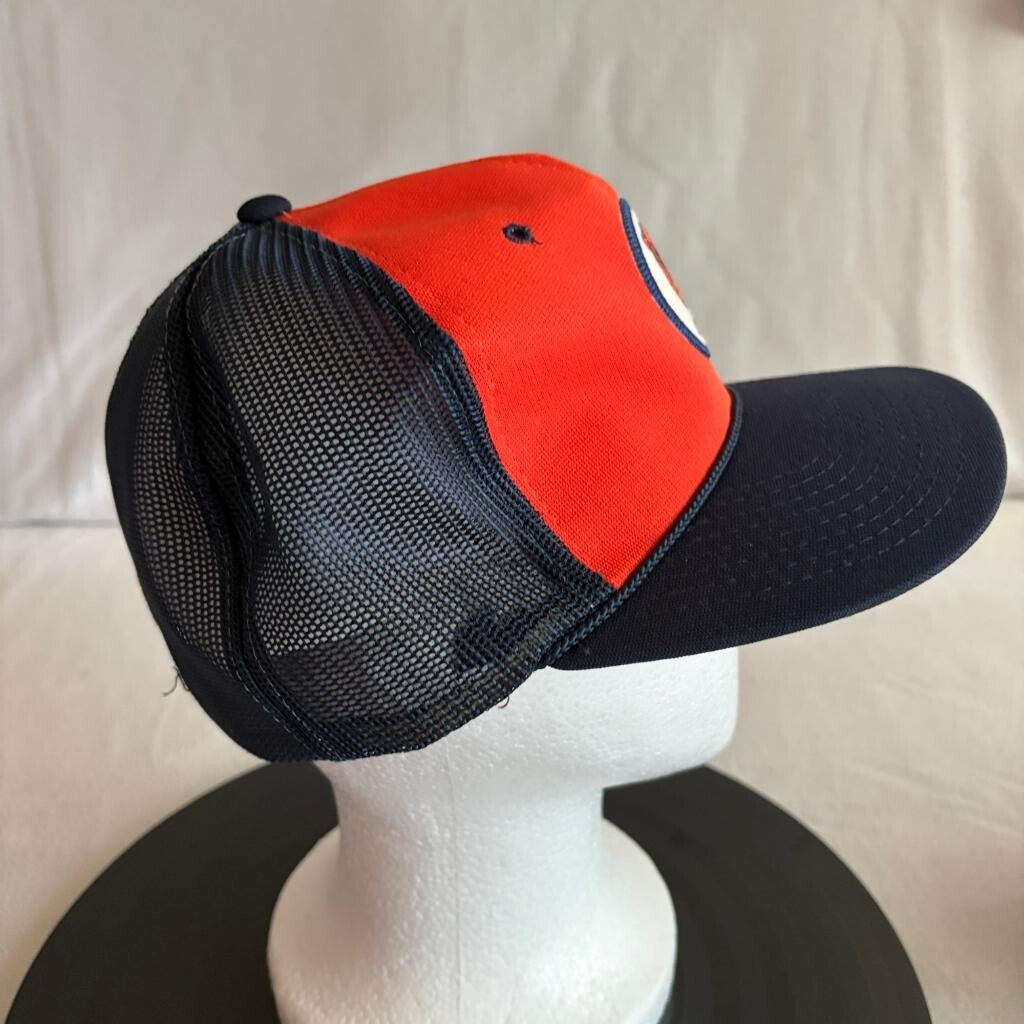Vintage Chicago Bears Sports Specialties Trucker Hat Snapback Cap Orange Navy