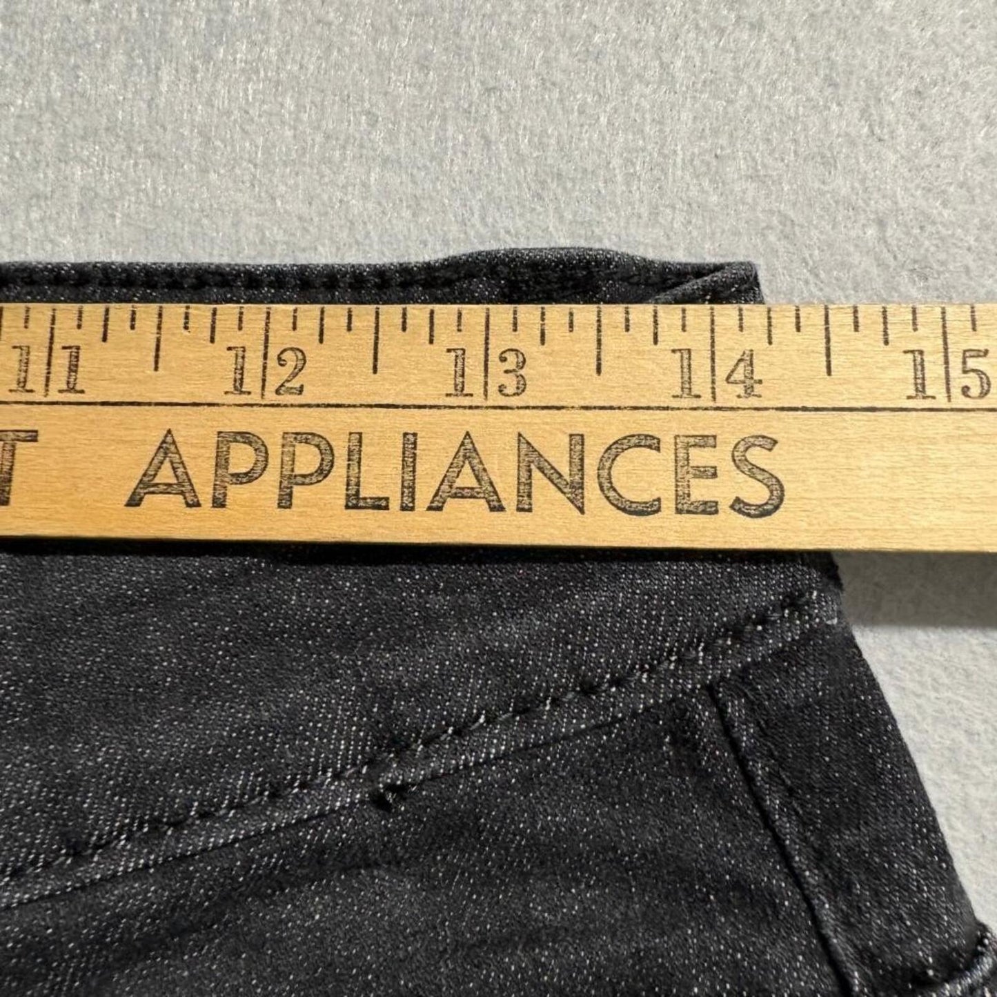 Kenneth Cole New York Slim Fit Jeans Mens 28x30 Black Stretch Denim NWT