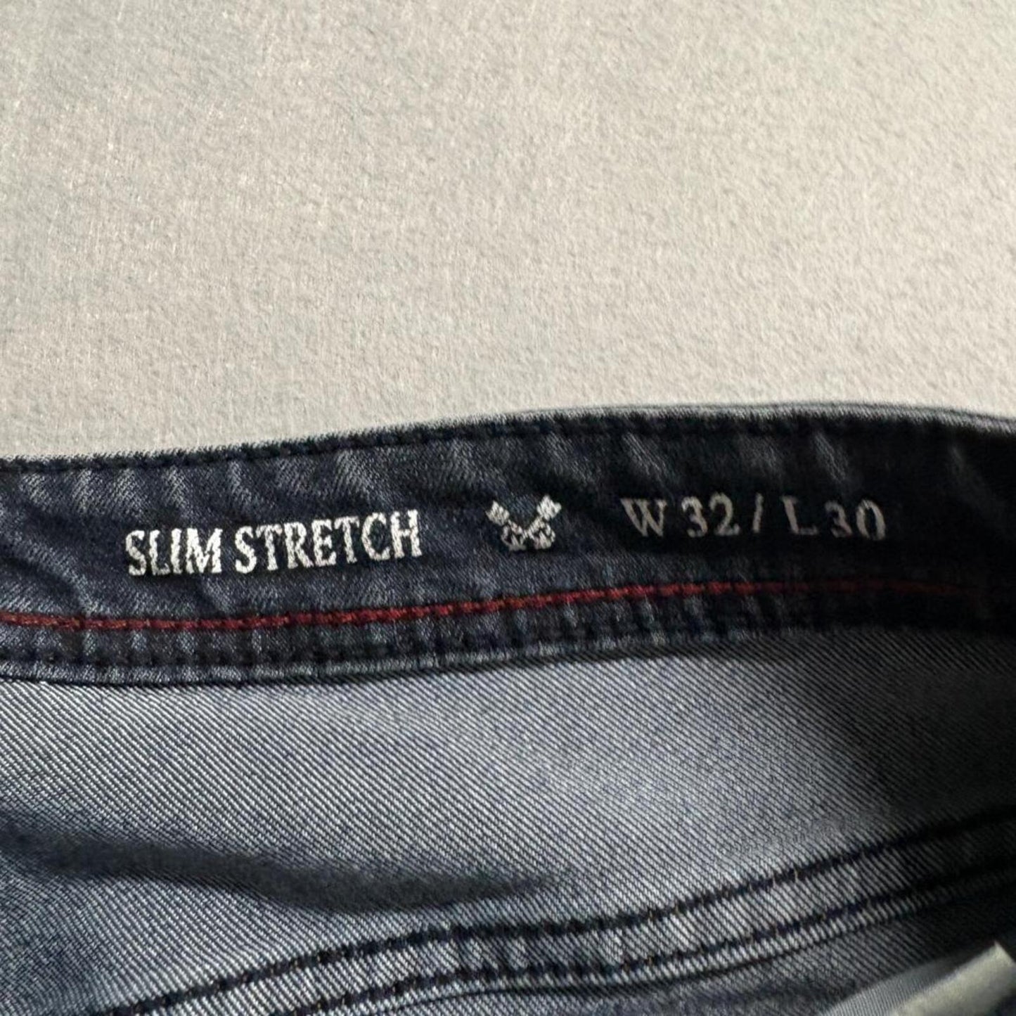 MBX Premium Apparel Jeans Mens 32x30 Blue Slim Stretch Denim Pants