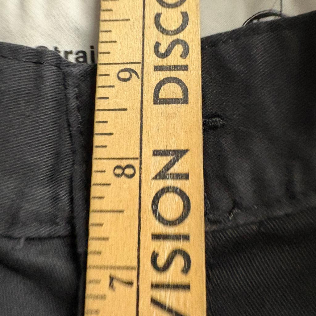 Dickies Skinny Straight Double Knee Pants Mens 31x30 Black Workwear WP811BK