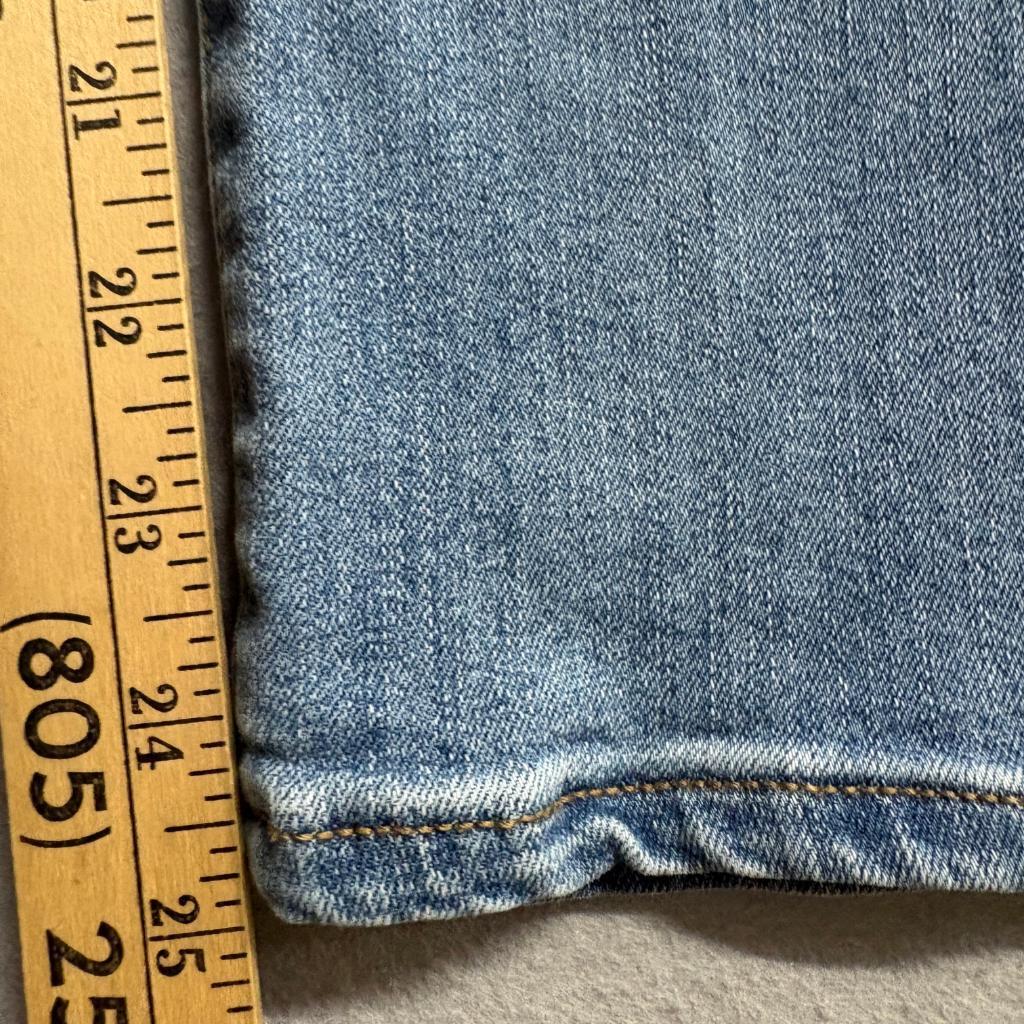 Levi's Boys Bootcut Jeans Size 12 Reg Blue Denim Adjustable Waist Stretch