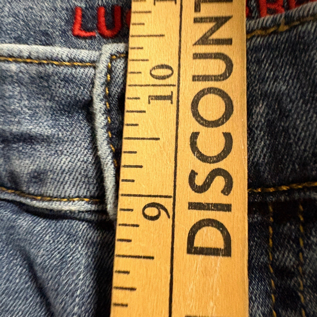Lucky Brand 223 Straight Fit Jeans Mens 36x30 Medium Wash Denim Stretch Pants