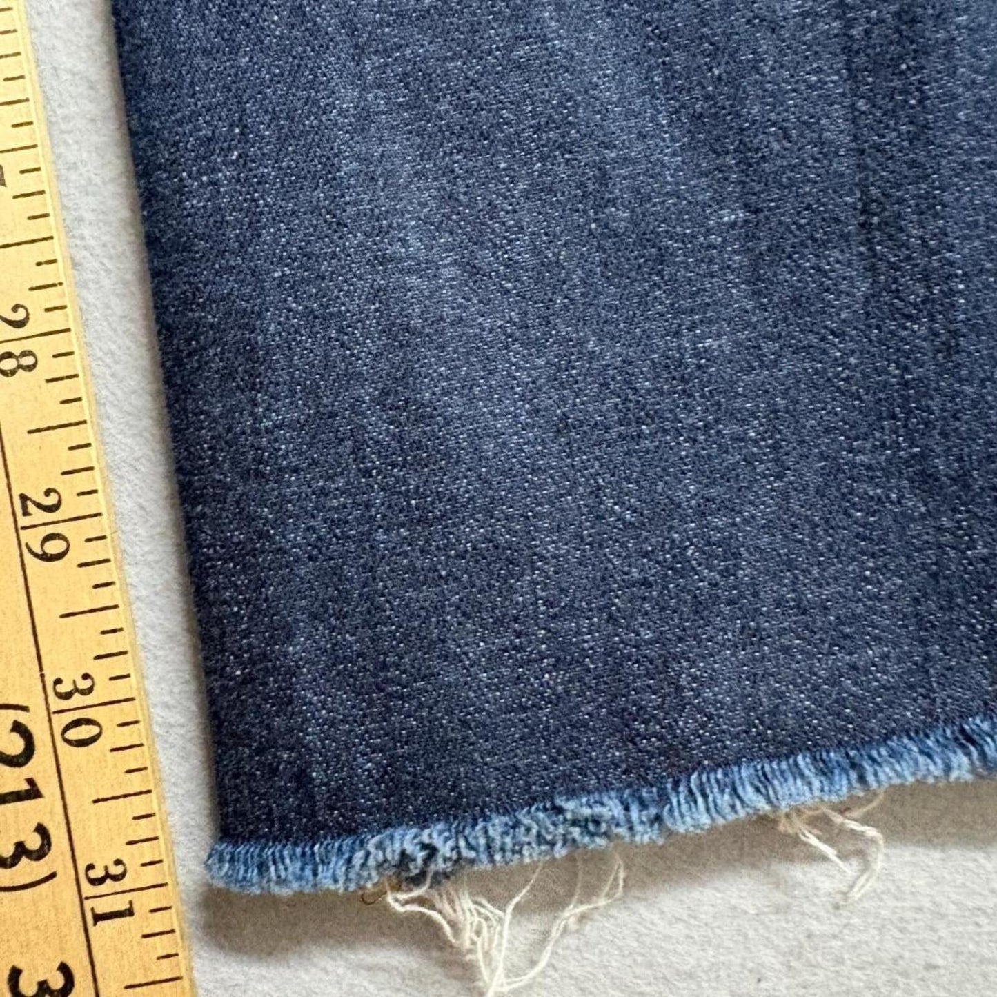 Else Jeans Womens 30 Blue Denim Mid Rise Bootcut Raw Fray Hem Stretch