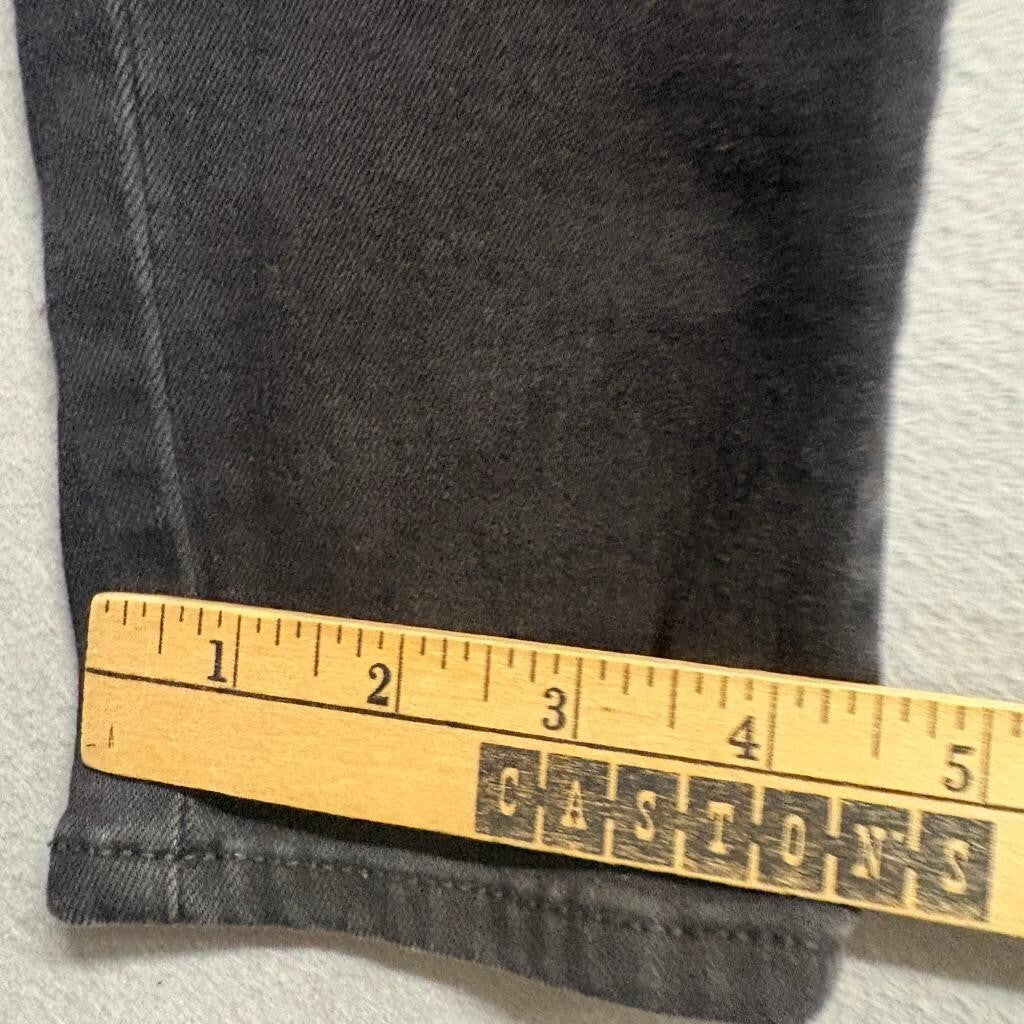 Levis 711 Skinny Jeans Womens 28 Black Denim Stretch WaterLess Mid Rise