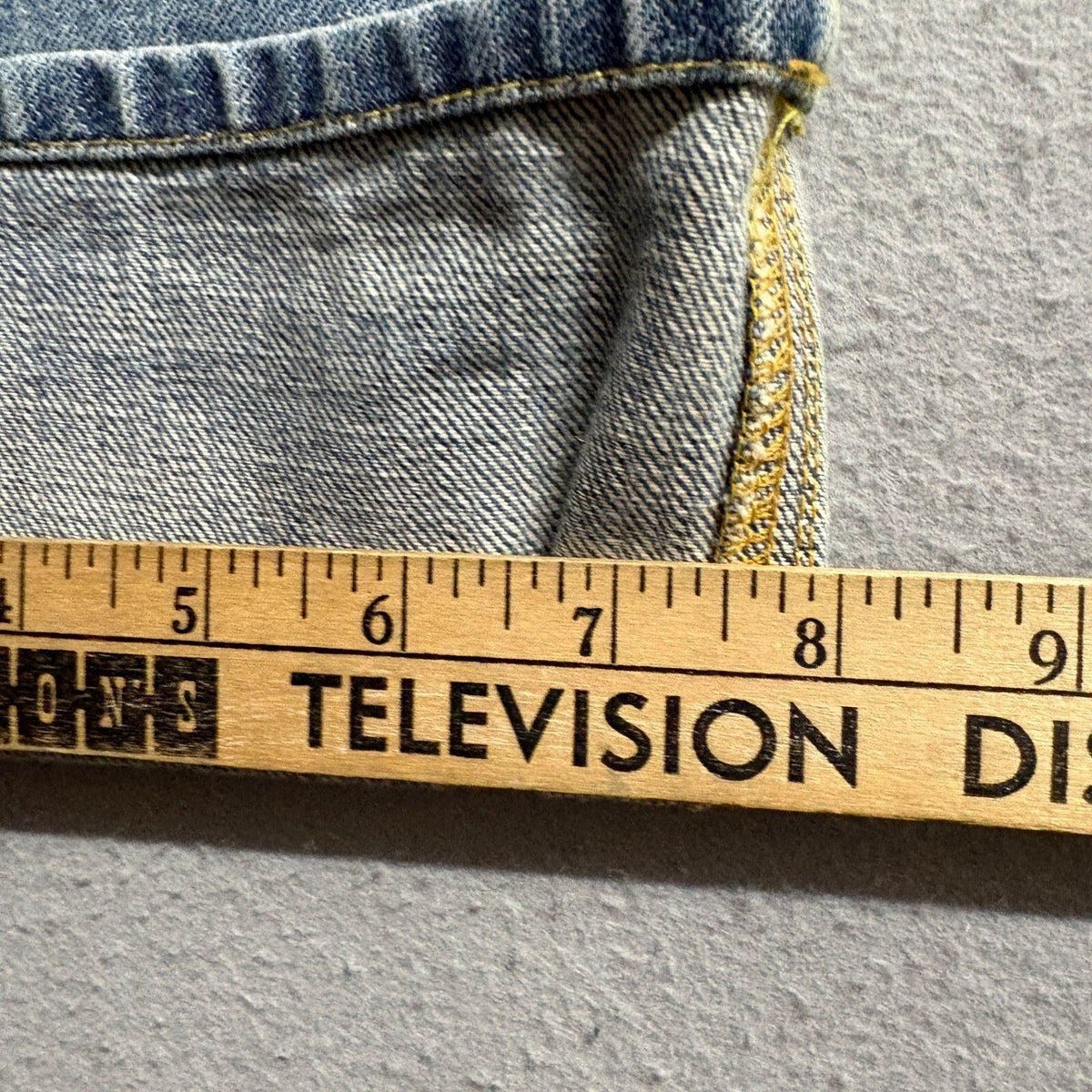 Old Navy Blue Jeans Womens Size 8 Capri Cuffed Crop Denim Low Waist Y2K Blue