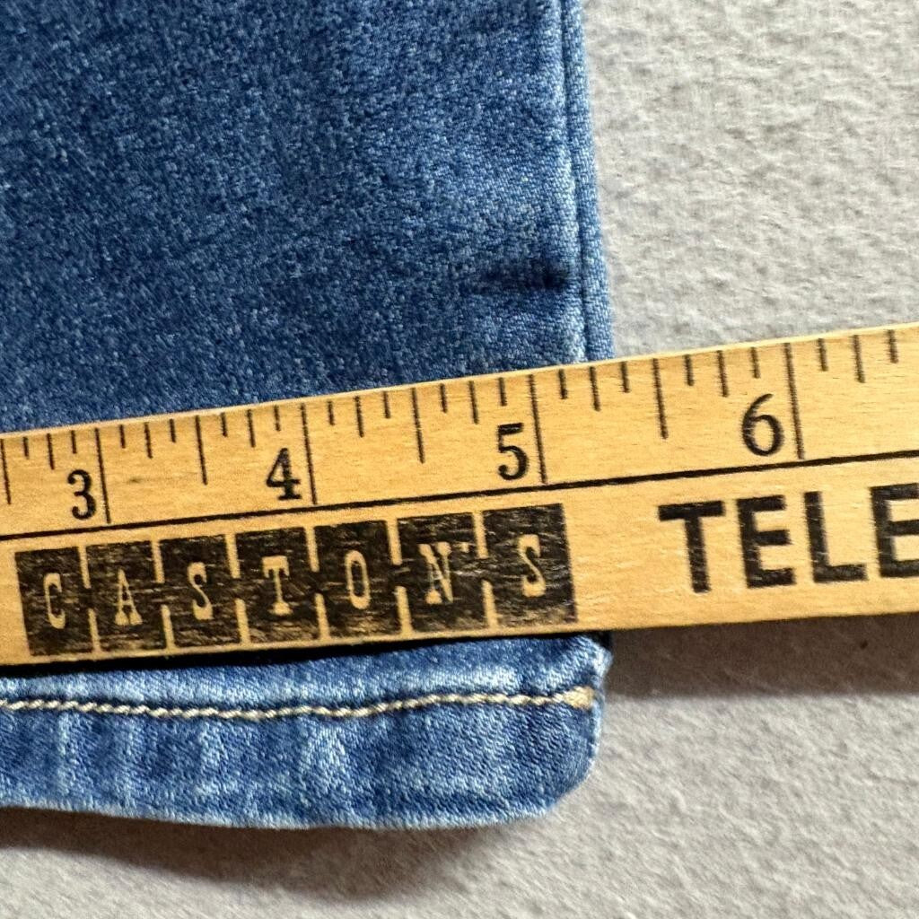 Juicy Couture Jeans Womens 6 Blue Denim Cropped Skinny Comfort Waist Stretch