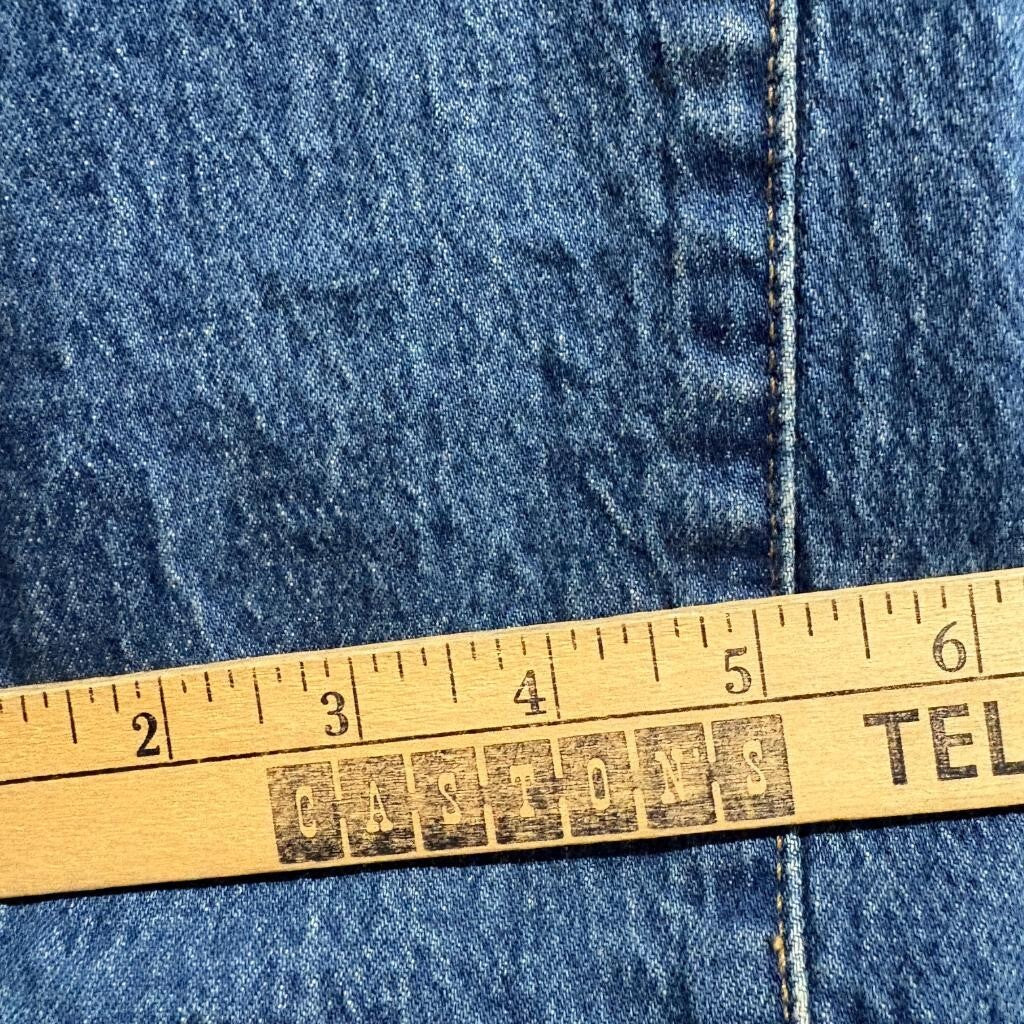 Madewell The Perfect Vintage Jean Petite Size 25 Blue Denim High Rise Stretch
