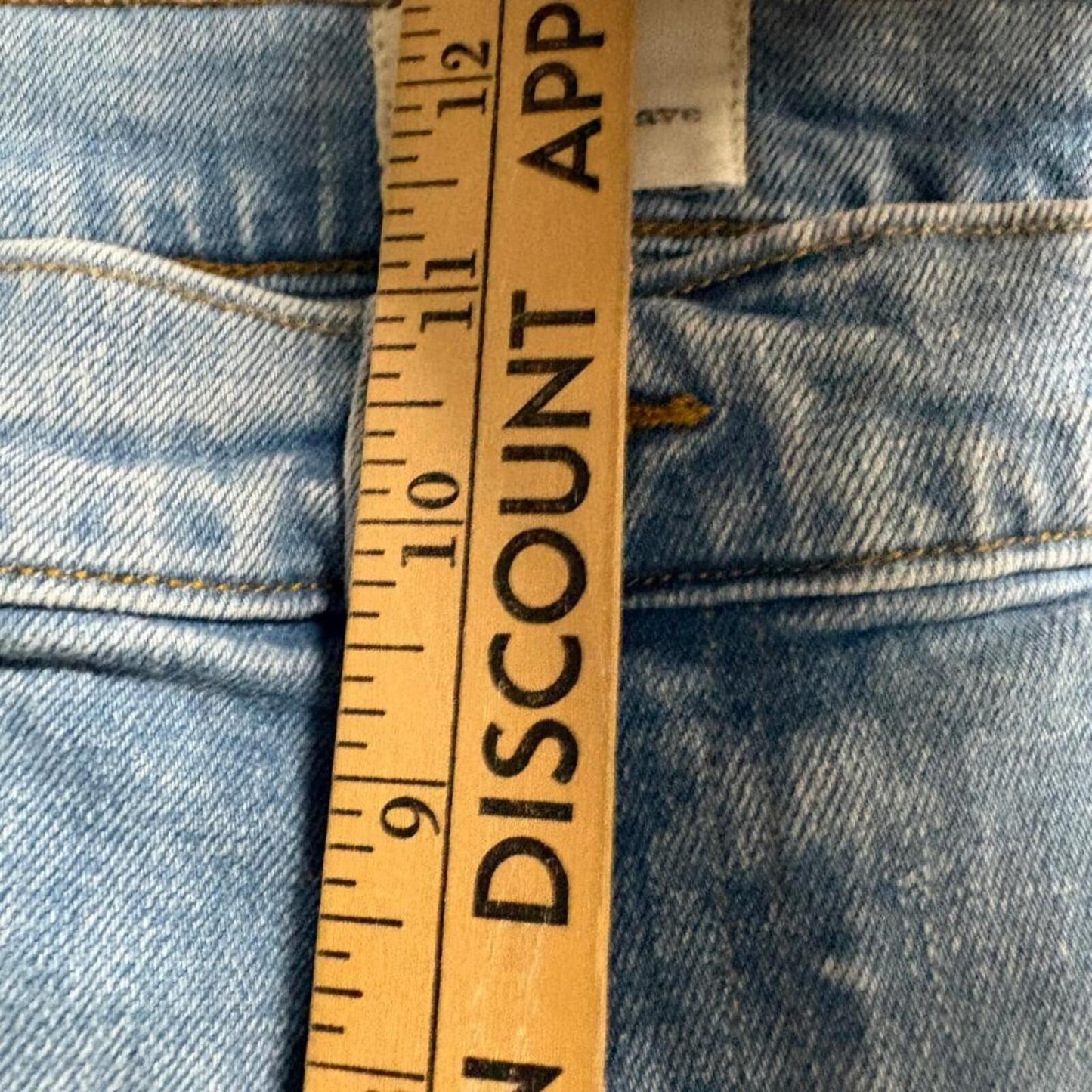 Mutual Weave Jeans Mens 38x30 The Relaxed Light Wash Stretch Denim Blue