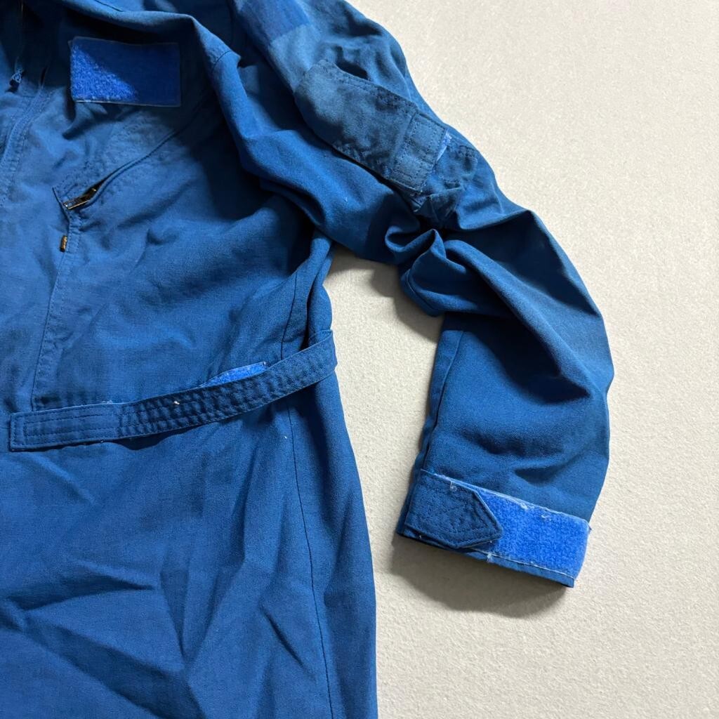 Gibson and Barnes Nomex Flight Suit Blue Size 46 Regular  Pilot Jumpsuit