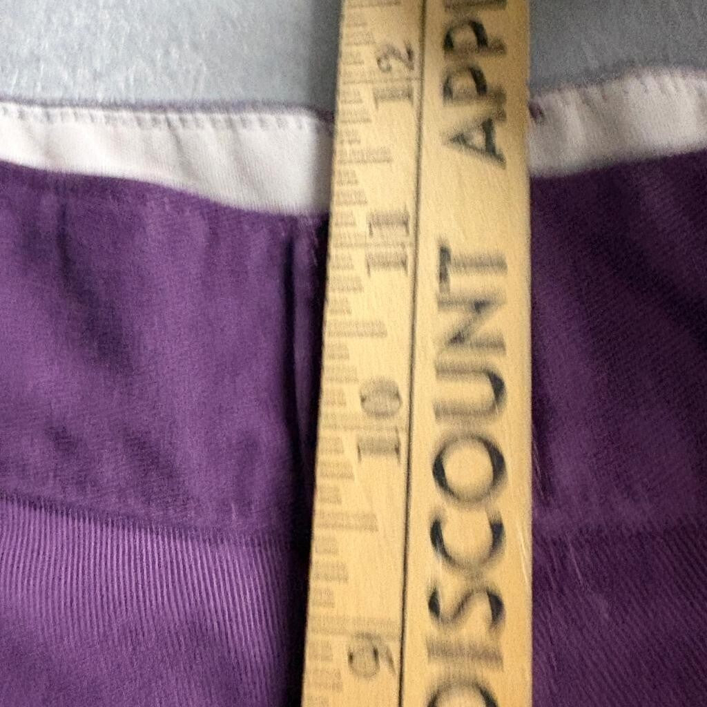 Dickies Double Knee Loose Fit Pants Womens 32x27 Purple Raw Hem Workwear