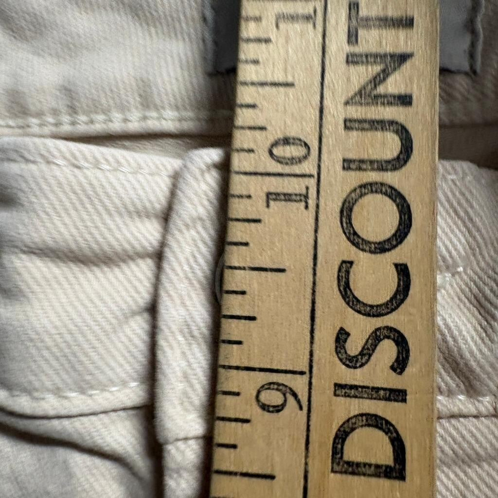 PacSun Curve Straight Jeans Womens 25 Beige Tan Denim High Rise Pants
