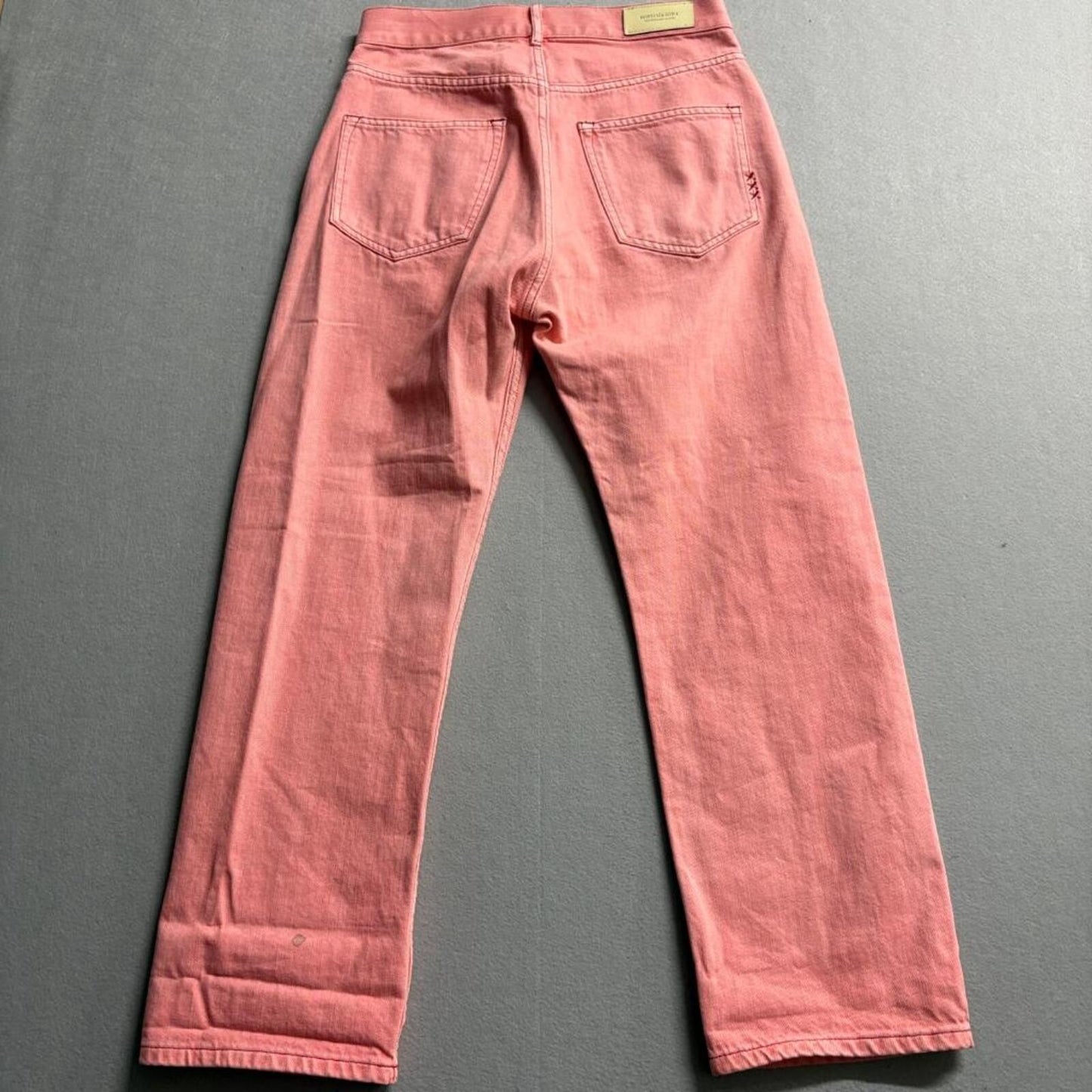 Scotch & Soda Amsterdams Blauw Pink Jeans Womens 26/32 Straight Leg Cotton Denim