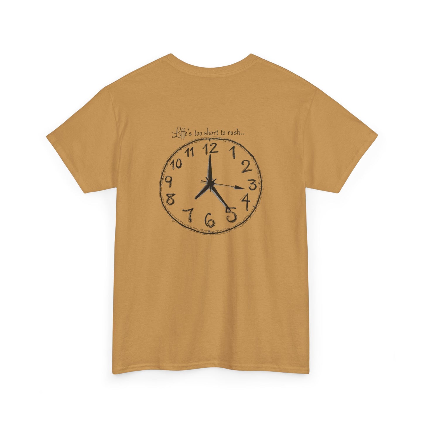 Slow Down Hammock Time Sloth Unisex Heavy Cotton Tee