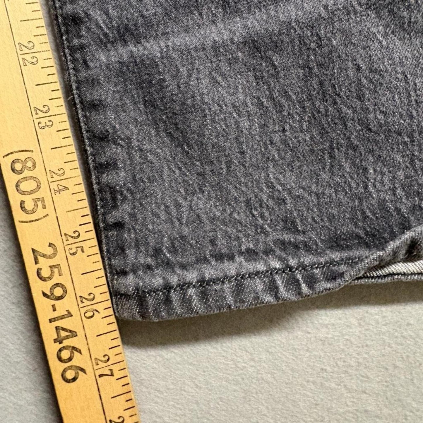 Universal Thread Jeans Womens 16/33R Gray High Rise Wide Leg Button Fly Crop