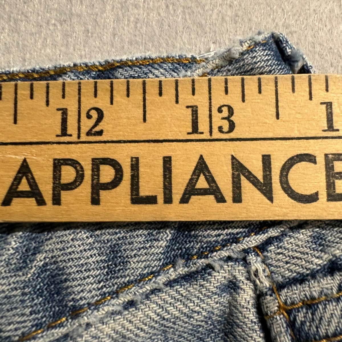 S.O.N.G. Wide Leg Jeans Womens Size 1/25 Blue Denim High Rise Distressed Hem