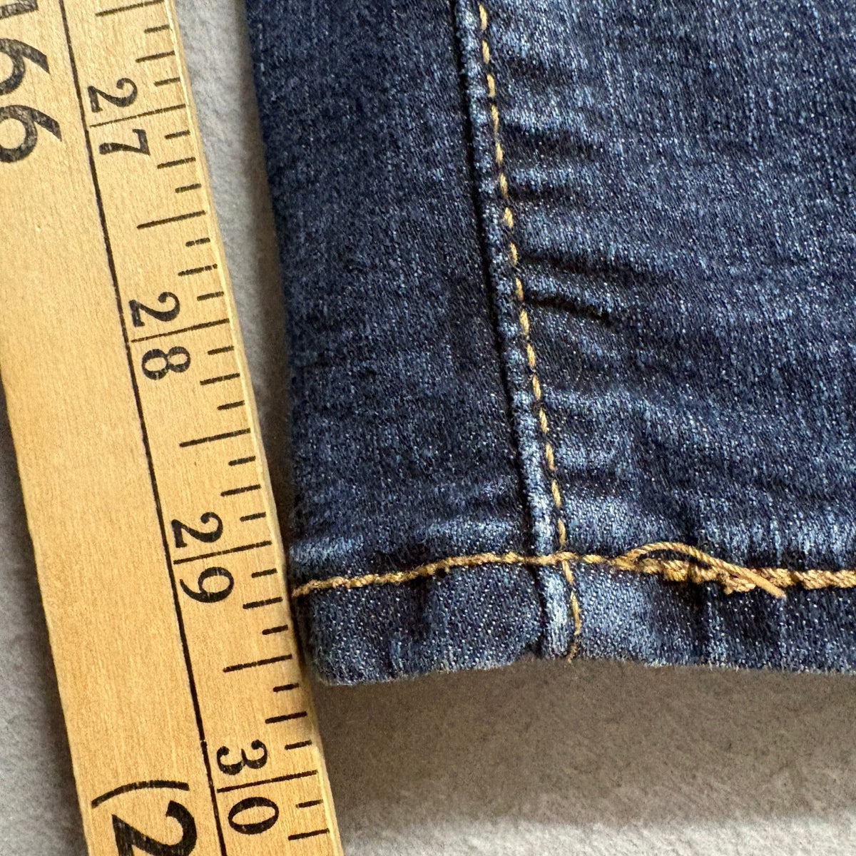 Denizen From Levis Modern Slim Jeans Womens Size 4M W27 L32 Dark Blue Stretch