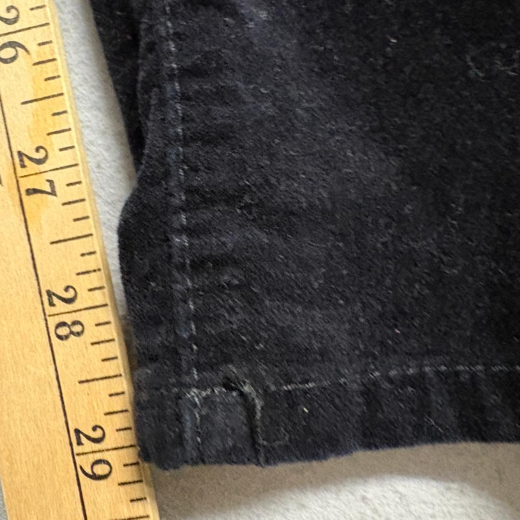 Buffalo David Bitton Marvel Velvet Skinny Jeans Womens 4/27 Black Mid Rise