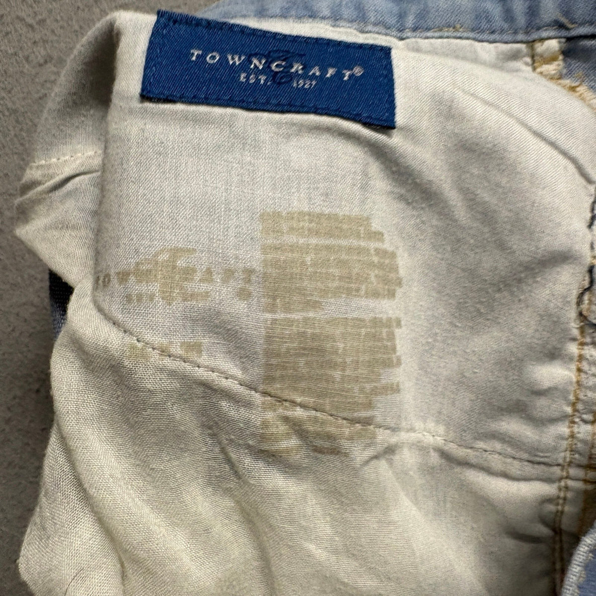 Vintage Towncraft Jeans Womens 32 Blue Denim High Rise Straight Leg Pants