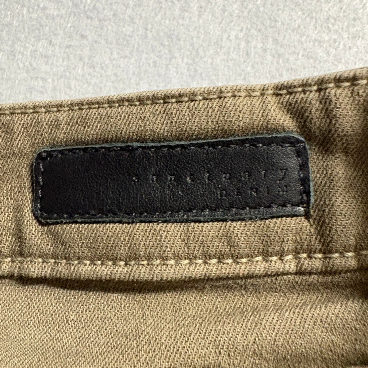 Sanctuary Skinny Cargo Pants Womens 27 Olive Green Utility Zipper Details