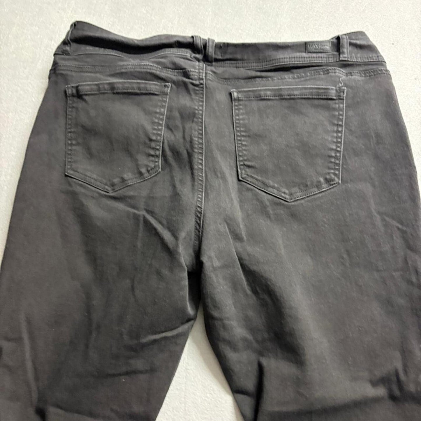 Wax Jean Los Angeles Womens Skinny Jeans Size XL Black Denim Stretch Pants