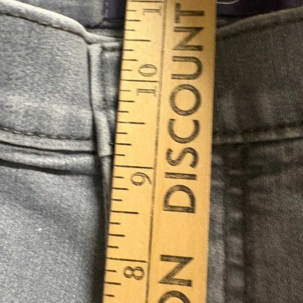 NYDJ Not Your Daughters Jeans Womens 14P Gray Lift Tuck Straight Leg Denim