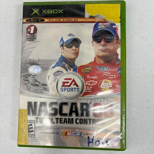 NASCAR 06 Total Team Control Microsoft Xbox Original Game Complete with Manual