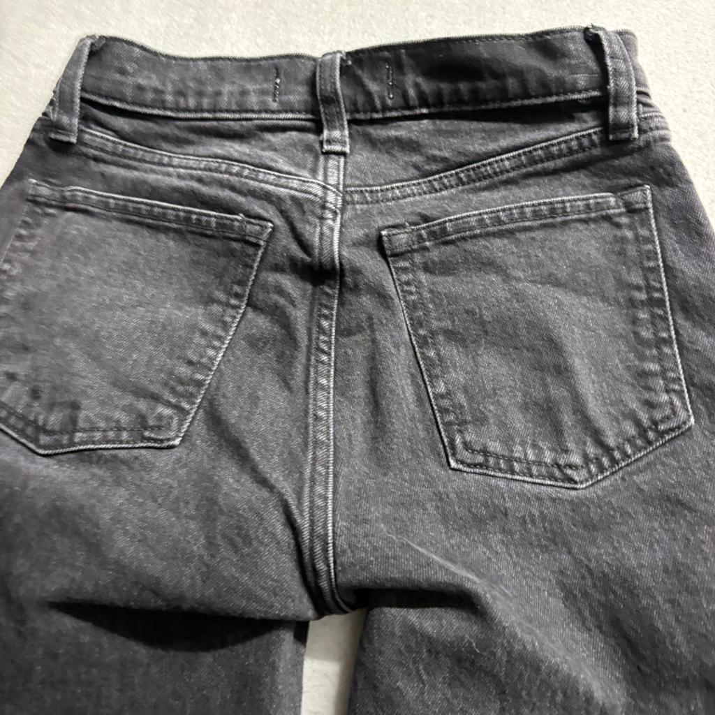 Abercrombie & Fitch The Skinny High Rise Jeans Womens 24/00s Black Button Fly