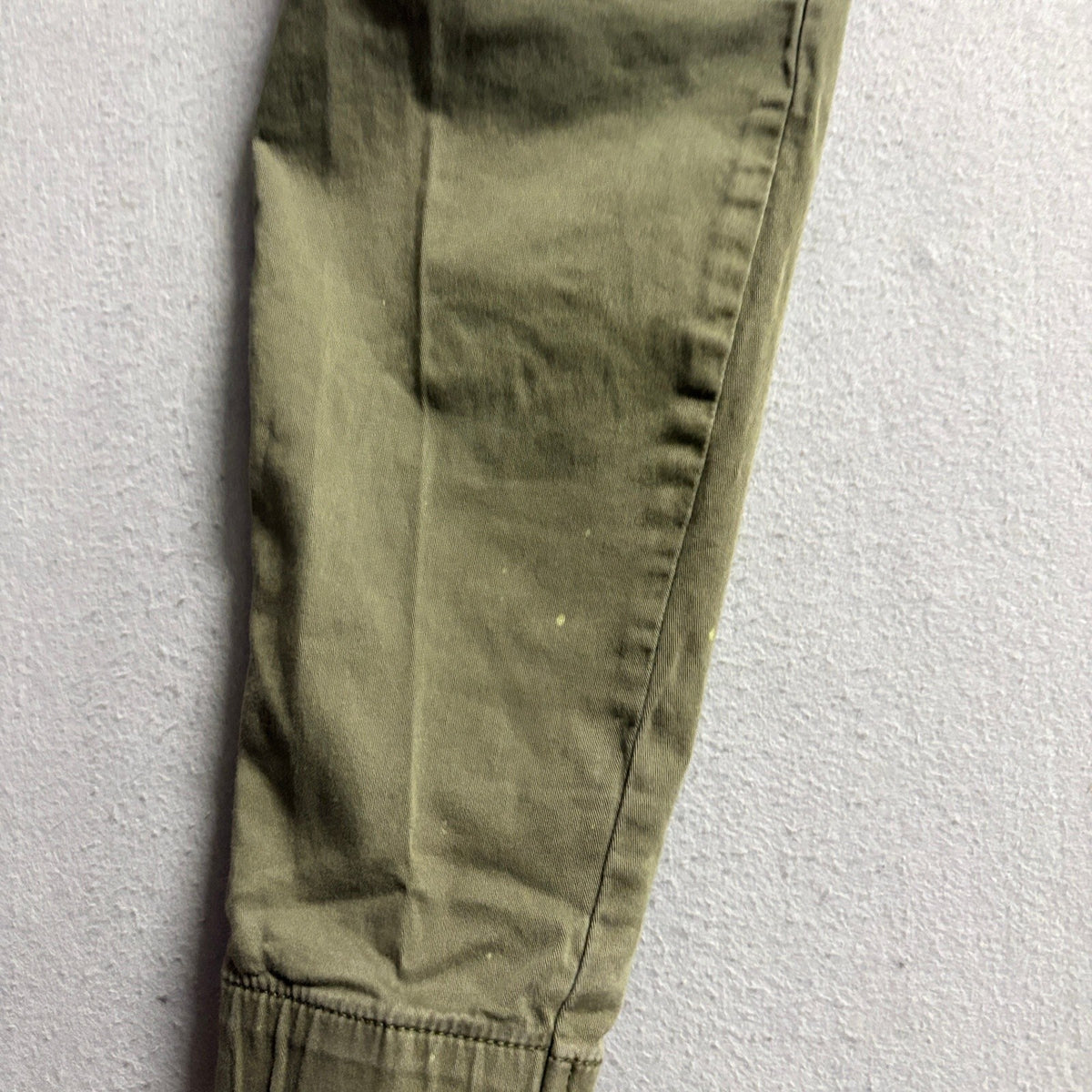 Hollister Advanced Stretch Skinny Jogger Pants Mens XS Olive Green Moto Utility