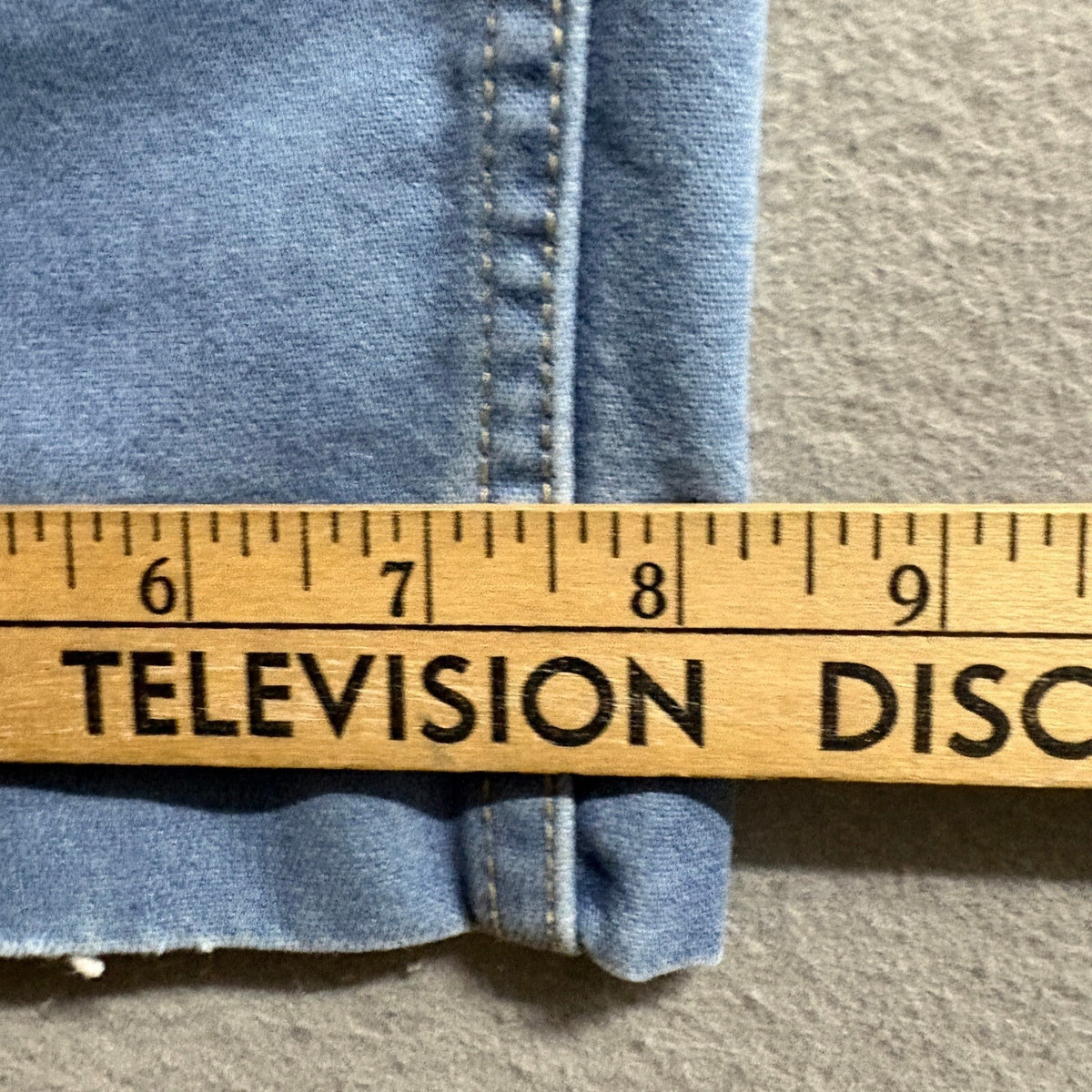 Vintage Towncraft Jeans Womens 32 Blue Denim High Rise Straight Leg Pants