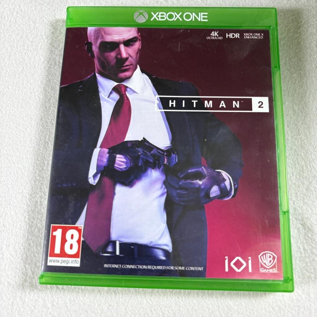 Hitman 2 Xbox One PAL Version Action Stealth Game Warner Bros