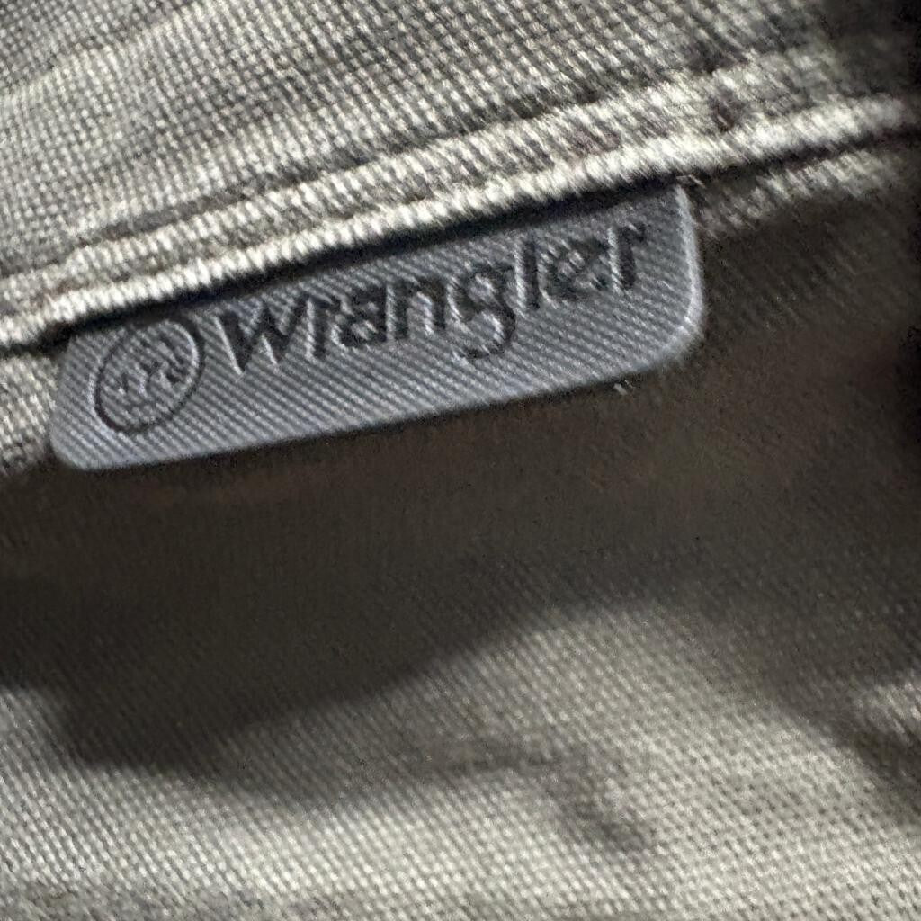 Wrangler ATG All Terrain Gear Pants Mens 34x32 Green Stretch Canvas Hiking Cargo