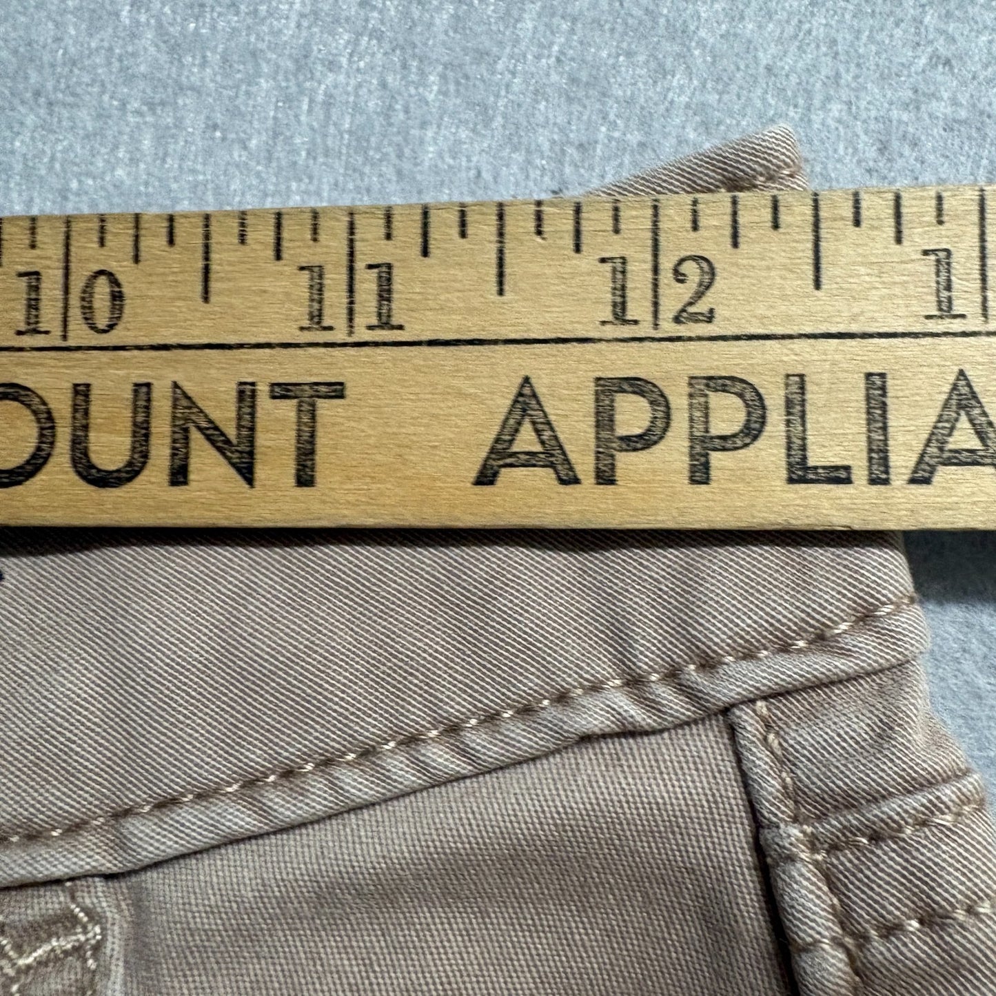 Hollister Cargo Pants Wide Leg Baggy Khaki W23 Fits Like 25x30 Y2K Utility