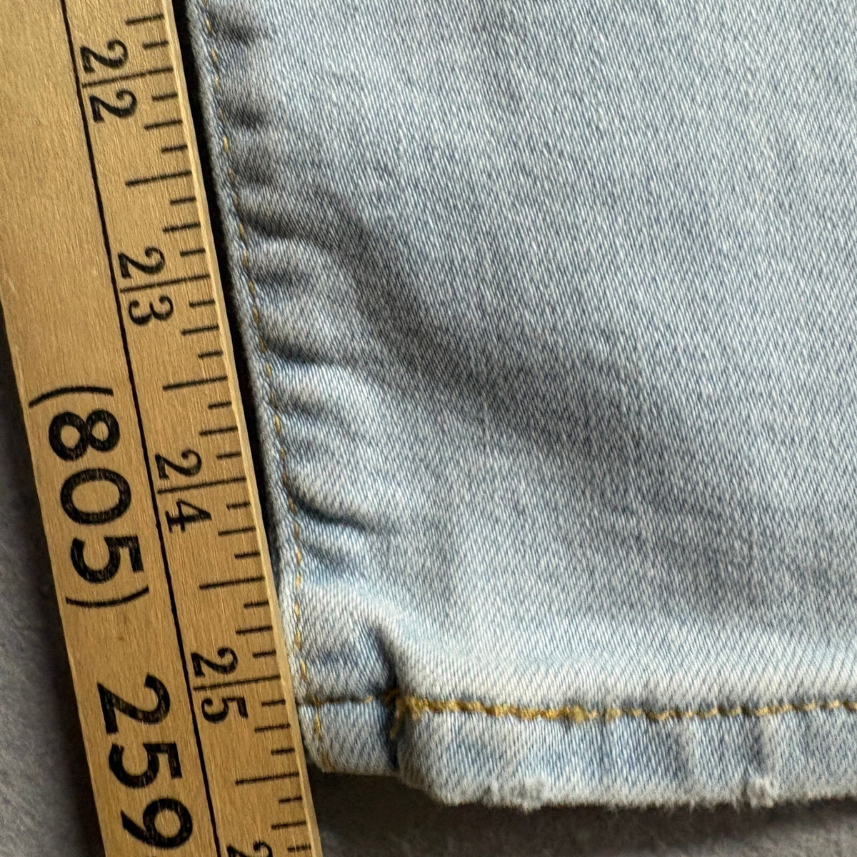 Levis Ribcage Straight Ankle Jeans Womens 27 Light Wash Denim High Rise Blue