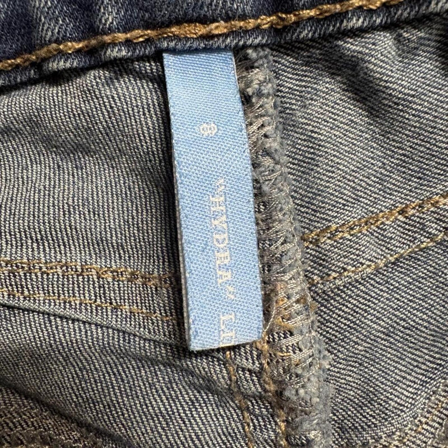 Hydraulic Hydra Lift Cuff Skinny Jeans Womens Size 8 Blue Denim Stretch Mid Rise