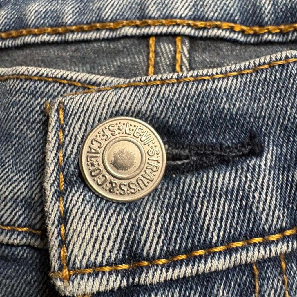 Levis 514 Straight Fit Jeans Mens 32x30 Blue Denim Stretch Pants