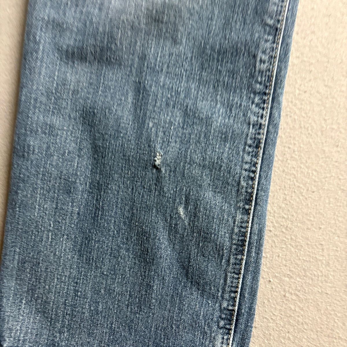 Ariat M4 Low Rise Boot Cut Jeans Mens 40x32 Blue Stretch Denim Western Work