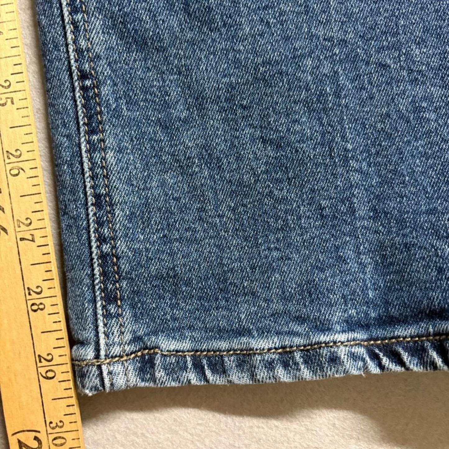 Gloria Vanderbilt Jeans Womens 12 Blue Denim Straight Leg Stretch Mid Rise