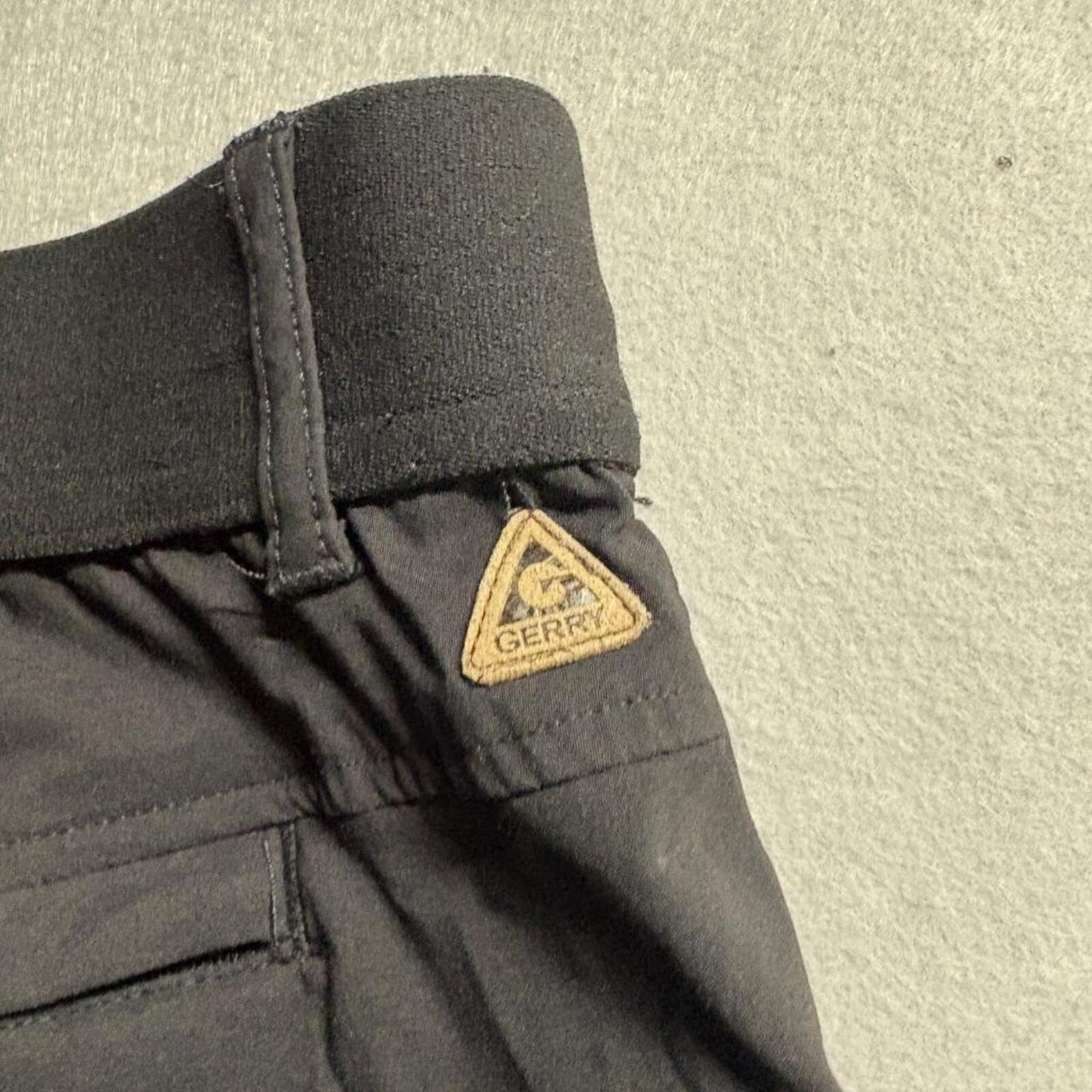 Gerry Womens Hiking Pants Size L Black Nylon Spandex Stretch Outdoor Activewear
