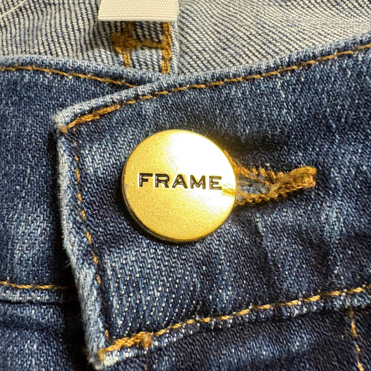 FRAME Denim Le Garcon Slim Boyfriend Jeans Size 31 Azure Medium Wash Stretch