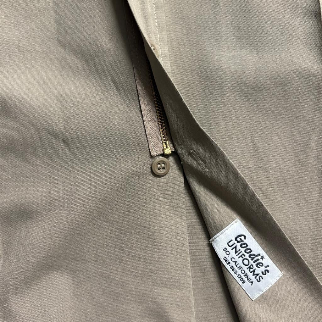 Elbeco Mens 18.5 Tan Short Sleeve Police Sheriff Uniform Shirt LASD Spec